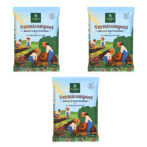 Premium Vermicompost - Compost for Soil - Vermicompost 15Kg