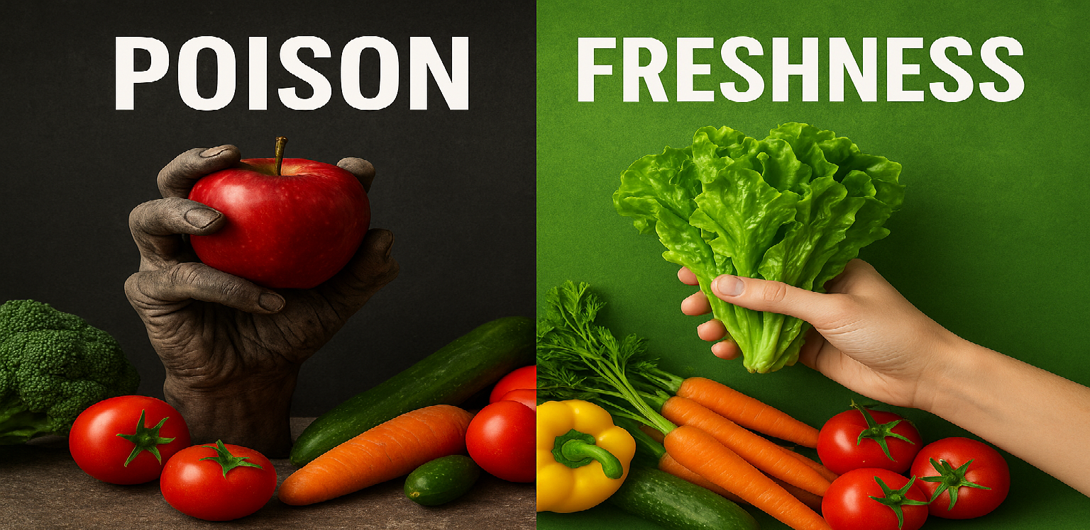 Poison in Vegetables & Fruits